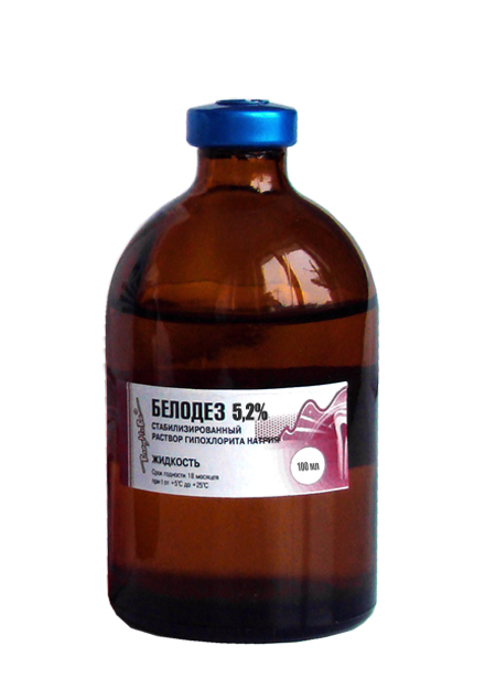 Белодез 5,2% (30мл)/гипохлорит Na /